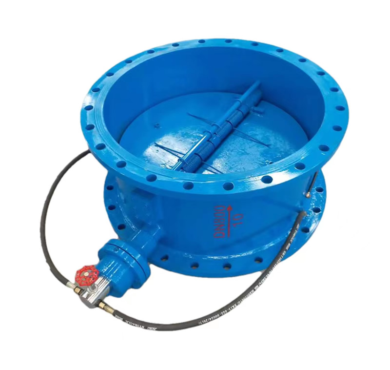 HH49X-10水力控製閥（fá） 微阻緩（huǎn）閉蝶式消聲止回閥